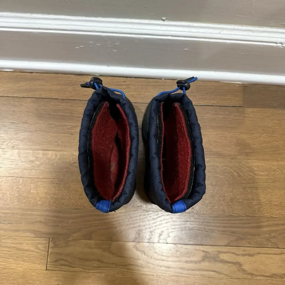 Kamik Kids Waterproof Insulated Ski Winter Snow Boots Navy Blue Black Sz 13